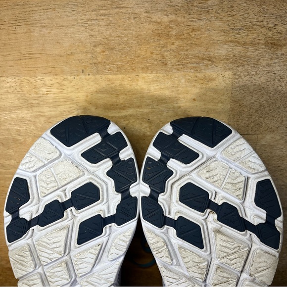 Hoka One One Rincon 2 LIGHTWEIGHT Mens Size 8.5 Running Shoes Blue White - Picture 10 of 12